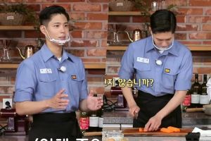 Park Bo Gum se transforme en chef pour une émission de cuisine militaire