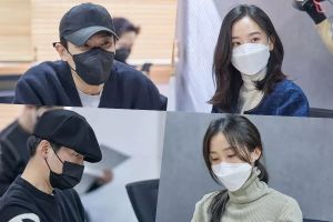 Lee Joon, Kang Han Na, Jang Hyuk, Park Ji Yeon et bien d'autres assistent à la lecture du scénario d'un nouveau drame historique