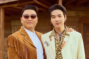 « That That » de PSY (avec Suga de BTS) devient le premier MV coréen de 2022 à atteindre 200 millions de vues