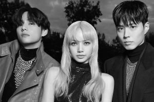 V de BTS, Lisa de BLACKPINK et Park Bo Gum forment un trio puissant à la Fashion Week de Paris