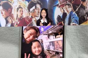 L'actrice enfant Choi Yu Ri remercie sa co-vedette "Alienoid" Kim Woo Bin pour son joli cadeau de fin d'études