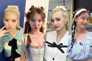 6 façons de porter les tendances des nœuds de cheveux 2022 comme celles modélisées par vos stars préférées de la K-pop