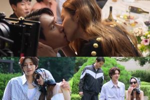 Park Min Young, Go Kyung Pyo et Kim Jae Young vont et viennent entre romance et comédie dans la vidéo des coulisses de "Love In Contract"