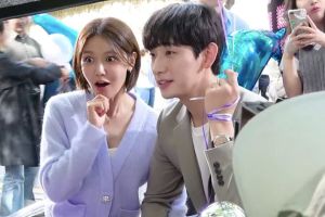 Sooyoung et Yoon Bak de Girls' Generation s'affrontent dans une bataille d'improvisation pendant le tournage de "Fanletter, Please"