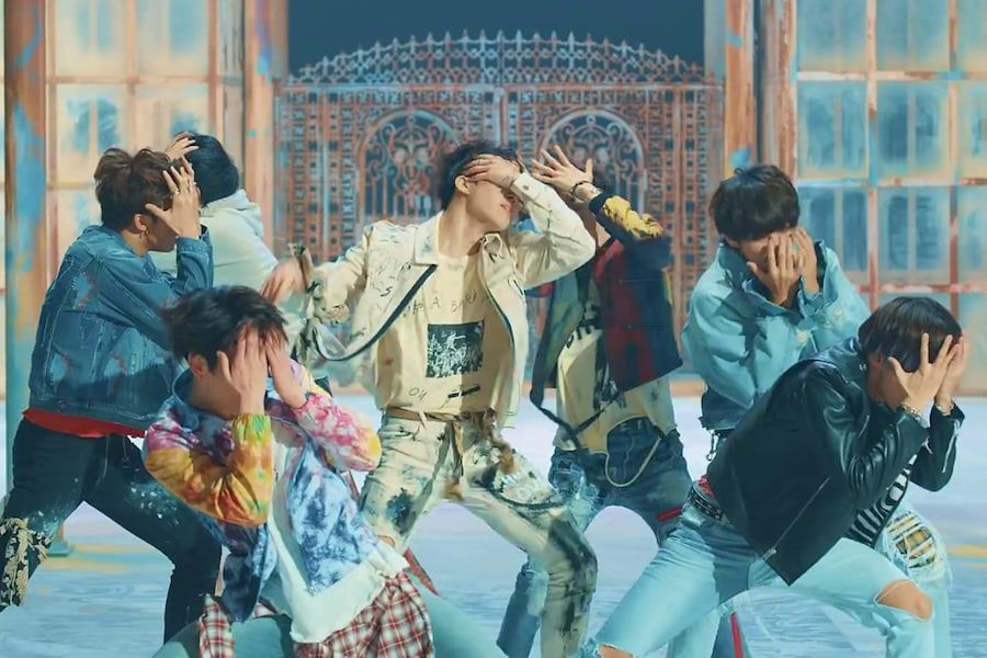  Fake  Love  de BTS  devient le MV d un groupe d hommes 