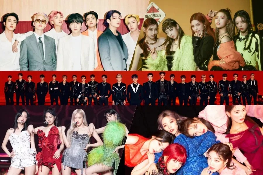 Bts Itzy Blackpink Nct G I Dle Enhypen Et Bien Dautres Occupent Les Premières Places Du 0581